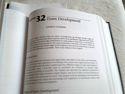 Team Development chapter