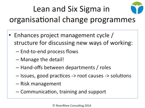 LSS in organisational change